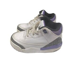 Nike Air Jordan‎ 3 Retro TD 'Dark Iris' 2022  DM0968-105  Toddler Size 6C